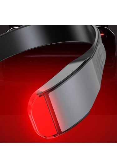 Cob Led Far Tip-c Usb Şarj Edilebilir Far Çok Fonksiyonlu Işık Taşınabilir Kafa El Feneri Lambası Kuyruk Beyaz Ve Kırmızı Işık Paket B Çok Renkli