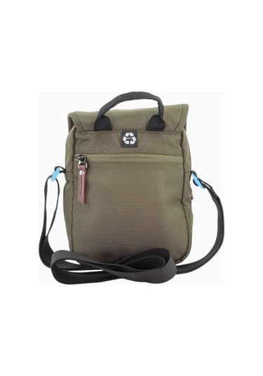 Discovery Icon Rfıd Korumalı Flap Over Utility 2.8l Kapasiteli Unisex Omuz Çantası Haki 1
