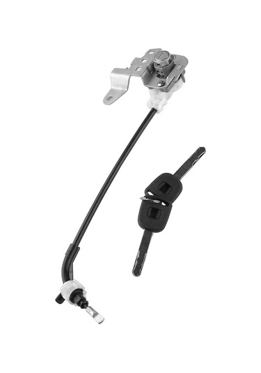 Xindoker Honda Civic 2006-2011 Sol Ön Kapı Kilidi Silindiri Metal Siyah 2 Anahtarlı  Uyumlu Kolay Kurulum