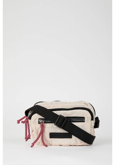 Defacto Kız Çocuk Twill Çapraz Çanta C2676A8NSBG26 Bej