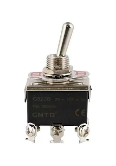 Toggle Switch Cntd C523b On Off On 6 Vida Bacak