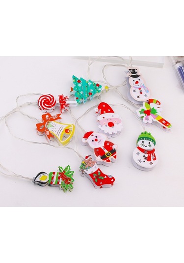 Soulader 6 Metre Uzunluğunda 40 Işıklı Dekoratif Aydınlatma Şeridi, Noel Ağacı Ve İç Mekan Süslemeleri İçin Beyaz