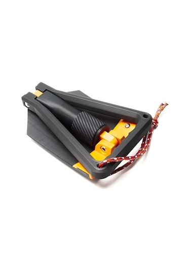 Kemx3d Katlanabilir Kamp Küreği - Tamamı Sert Plastiktir - Kar Veya Yumu Siyah