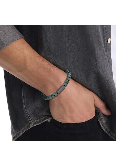 Calvin Klein Jewel Ckj35100059 Erkek Bileklik Yeşil