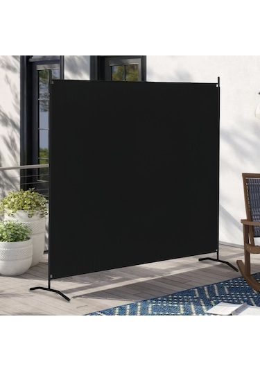 Kumaş Paravan Iç Dış Mekan Metal Paravan Seperatör 5221