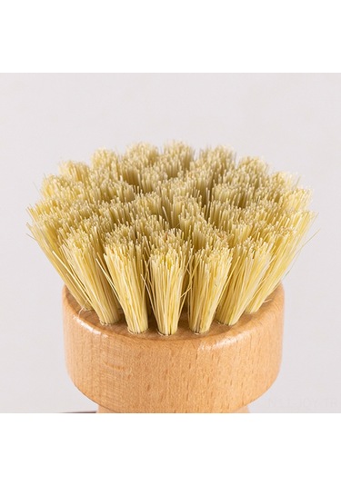 Youmex Kayın Ağacı Saplı Pratik Bbq Temizleme Fırçası Tencere, Tava Ve Izgara Temizliği İçin İdeal