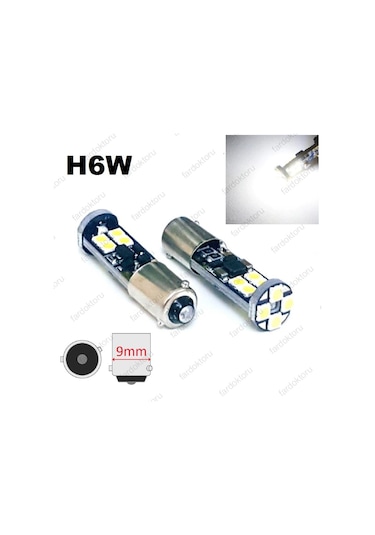 Fardoktoru H6W Led Beyaz Işık Oto Park Ampulü Fx30
