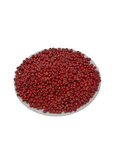 100 Gr Mat Bordo 06 Numara Hobi Boncuğu