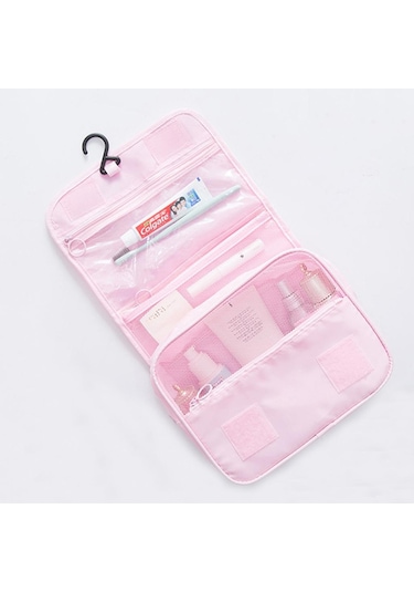 Suntek Seyahat Tuvalet Malzemeleri Unisex Makyaj Kozmetik Pembe Diğer