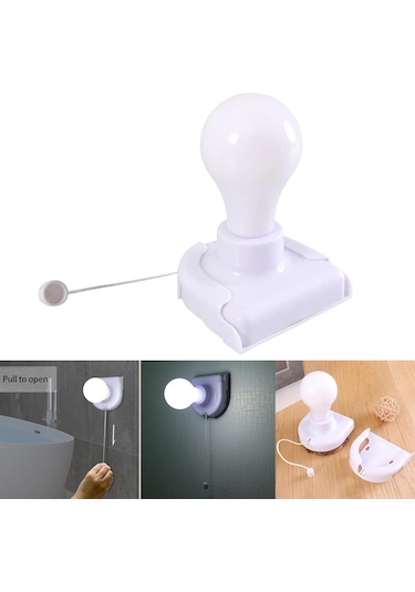 Homyl Duvar Işık Taşınabilir Gece Kullanışlı Lamba Kapalı Beyaz Çok Renkli