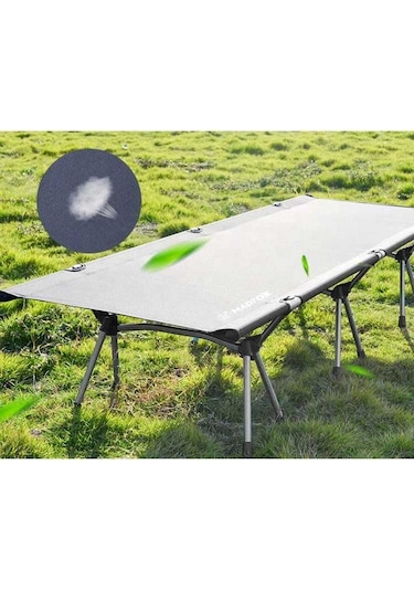 Madfox Avanger Katlanır Kamp Yatağı Kampet Siyah Çok Renkli