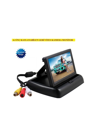 UNIQUE UQ-D2 4,3 inç Katlanır Monitör