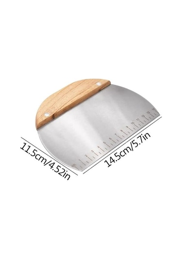 Ahşap Saplı Ölçekli Çelik Kazıyıcı Diğer