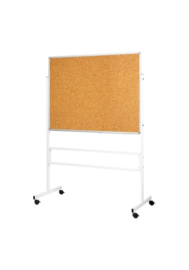 Penguen 90X120 Mobil Ayaklı Tek Yüzlü Mantar Pano