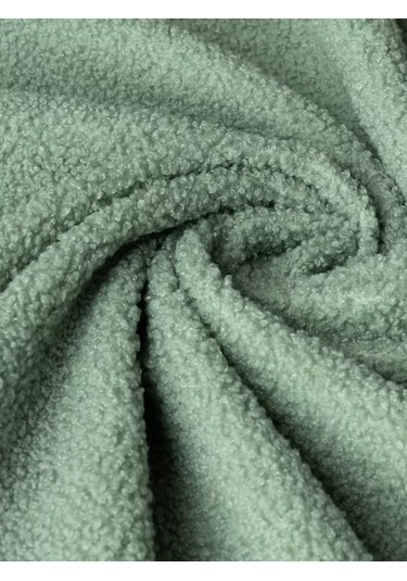 Arben Dikiş İçin Bravo Wasabı 140x100 Kuzu Bükle Kumaş 183367069 Açık Yeşil