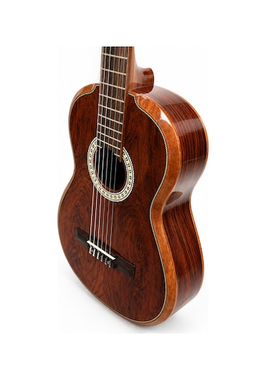 Torres Cg80 Masif Klasik Gitar 4/4 Profesyonel Gül Ağacı Konser Gitarı - 8697001481613