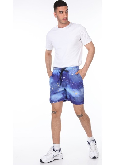 3 Cepli Erkek Deniz Şortu Es21-34 Lacivert