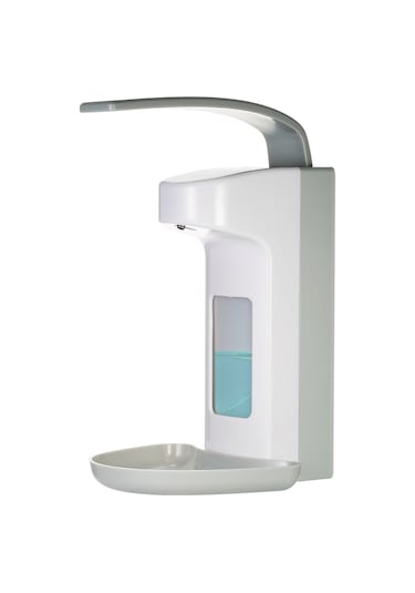 Lemestar Duvar Tipi Dirsek Basmalı Sabun Dağıtıcı - 500ml Kapasite, Abs Malzeme, Elle Basma, El Yıkama/dezenfeksiyon Diğer