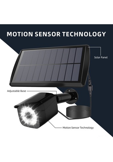 Wezone 2 Adet Güneş Enerjili Hareket Sensörlü Led Aydınlatma - Su Geçirmez Bahçe Ve Garaj Aydınlatması