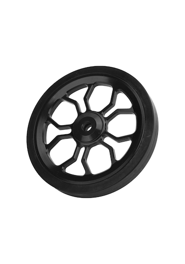 Geeroyoo Brompton Çekici Tezgahı İçin Cnc Alüminyum Alüminyum Kolay Tekerlek - Pürüzsüz Yürüyüş, Dayanıklı Ve Taşınabilir, Siyah Siyah