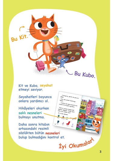 Saklı Nesnelerle İlk Okuma Hikâyeleri Kit ve Kubo 6'lı Set