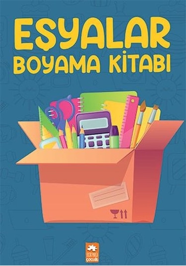 Eşyalar Boyama Kitabı- Eksik Parça
