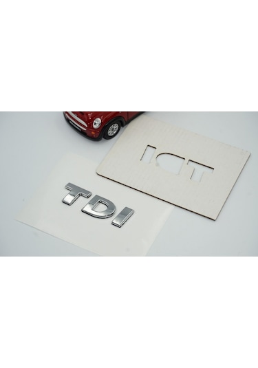 Audi Tdi Bagaj Krom Abs 3M 3D Yazı Logo Arma