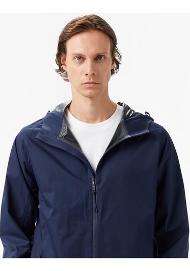 Erkek Lacivert Regular Fit Yağmurluk-11479 4nv-lacivert