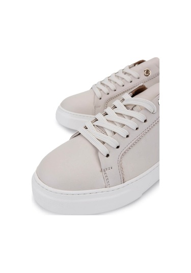 Tamer Tanca Kadın Hakiki Deri Bej Sneakers & Spor Ayakkabı 04 502 Bn Ayk Y25 Bej Bej