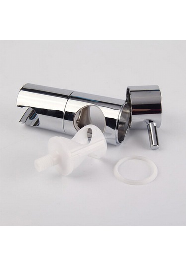 Konesam Banyo Duşu Kolu Tutucu, 19-25mm Borular İçin Uyarlanabilir Yükseklik, 360 Dönebilen, Abs Plastiği İle Chrome Kaplama Diğer