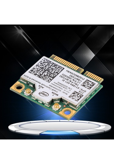 Yuntech01 Thinkpad/hp İçin Intel Centrino N6205 Mini Pcıe Kablosuz Kart - 300mbps, 2.4g/5g Çift Bant, Fru 60y3253, Bıos Beyaz Listesi Olmadan Kurulum