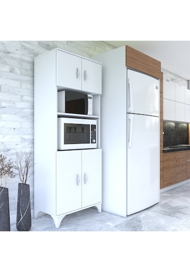 Çok Amaçlı Dolap, Fırın Ve Mikro Dalga Kabini (494779392)