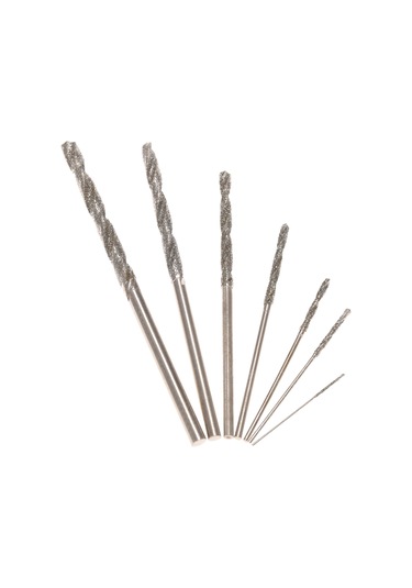 Yunboo 7 Parça Elmas Uçlu Delik Aleti Seti - Cam, Piyano, Jade Ve Taşlar İçin Yüksek Sertlikli Delikçiler