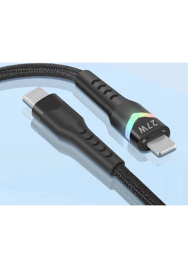Nr8 iPhone Uyumlu Lightning Kablo 27w Pd Type-c Quick Charge Hızl