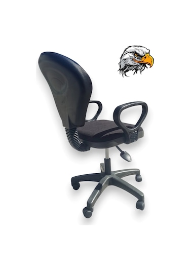 Kara Kartal Desenli Taraftar Baskılı Çocuk Odası Ders Çalışma Ofis Koltuğu Bilgisayar Sandalyesi Siyah Kara Kartal Desenli Taraftar Baskılı Çocuk Odası Ders Çalışma Ofis Koltuğu Bilgisayar Sandalyesi Siyah
