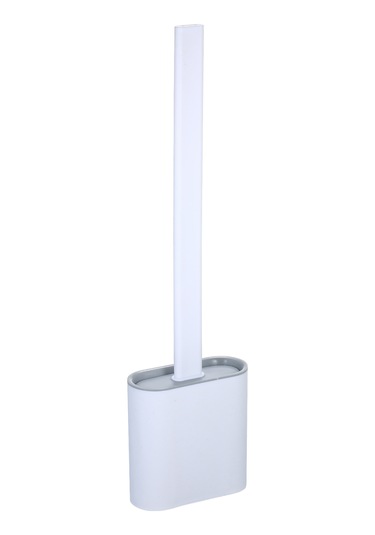 Samdoo Esnek Tpr Fırçalı Silikon Tuvalet Fırçası - Kısa Bıçaklı, Çizik Yapmayan, Kolay Temizlik İçin Pratik Tutuculu