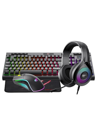 Havit Gamenote Kb887cm-tur 4'lü Gaming Set