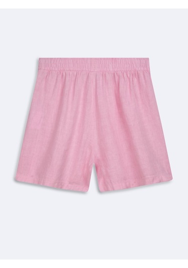 LTB Beli Lastikli Basic Pembe Şort Pembe