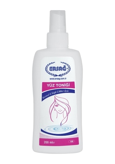 Ersağ Normal&Yağlı Ciltler için Yüz Toniği 200 ML