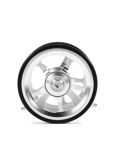 Lixada Alüminyum Alaşımlı Bisiklet Çift Makaralı Arka Tekerlekler Brompton Katlanır Bisiklet Arka İçin Yedek Siyah