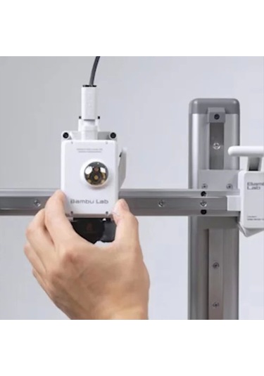 Leasetake Bambu Lab A1 Mini Nozul Montajı Hotend Kiti 0.4mm Sertleştirilmiş Çelik Bambu Lab 3d Yazıcı Aksesuarı İçin