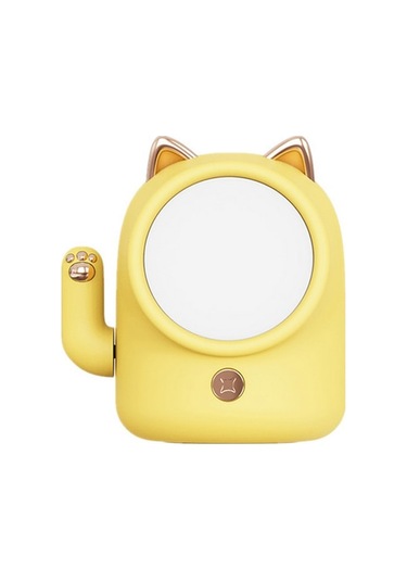 Ev Odası Usb Şarjlı Led Dokunmatik Yatak Odası Lambası - Sarı Işık, Sürekli Parlaklık Ayarlamalı, 1.5w