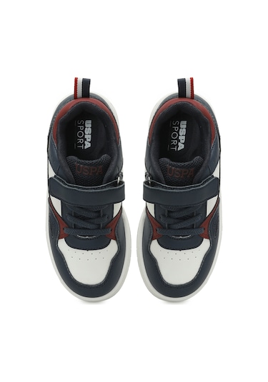 U.s. Polo Assn. Eny Jr 5pr Lacivert Erkek Çocuk Sneaker 000000000102032060 Lacivert-Kırmızı