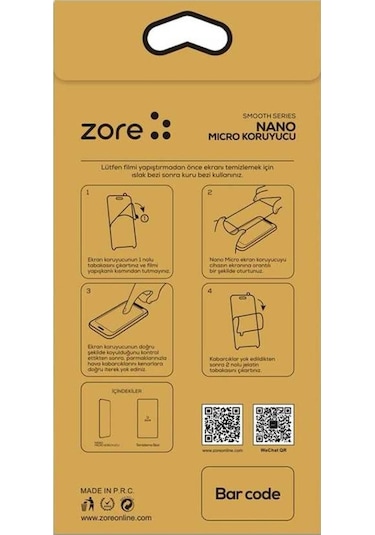 Apple Uyumlu iPhone XR 6.1 Zore Back Nano Micro Temperli Arka Koruyucu (516646591)