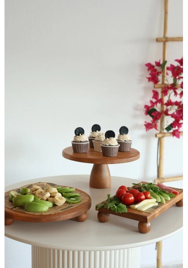 3lü 29 Cm Lucca Pastalık, 29 Cm Risus, 17x30 Risus Çeyiz Seti