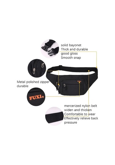 Fuxı Büyük Kapasiteli Oxford Bez Çanta Y036 Mavi Mavi