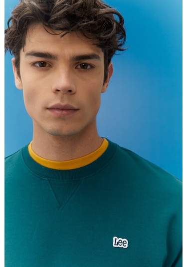Lee Regular Fit Normal Kesim %100 Pamuk Bisiklet Yaka Şardonlu Sweatshirt L81IRY96 Çok Renkli Lee Regular Fit Normal Kesim %100 Pamuk Bisiklet Yaka Şardonlu Sweatshirt L81IRY96 Çok Renkli