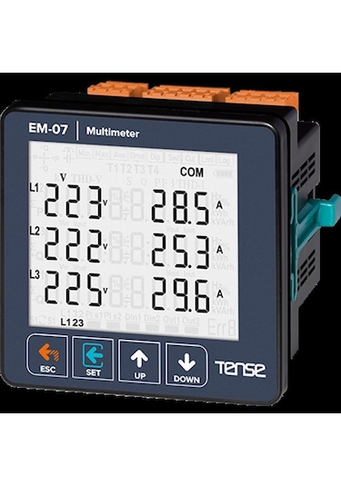 Tense Em-07 Multimetre 3.7'' Lcd Korumalı
