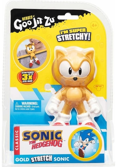 Goojitsu Gjn04000 Gold Sonic The Hedgehog
