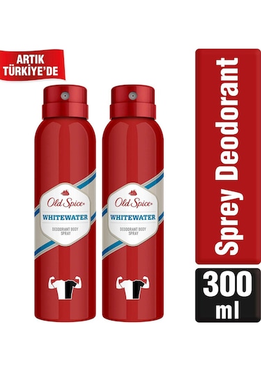 Old Spice Whitewater Deodorant Sprey 150 ML x 2